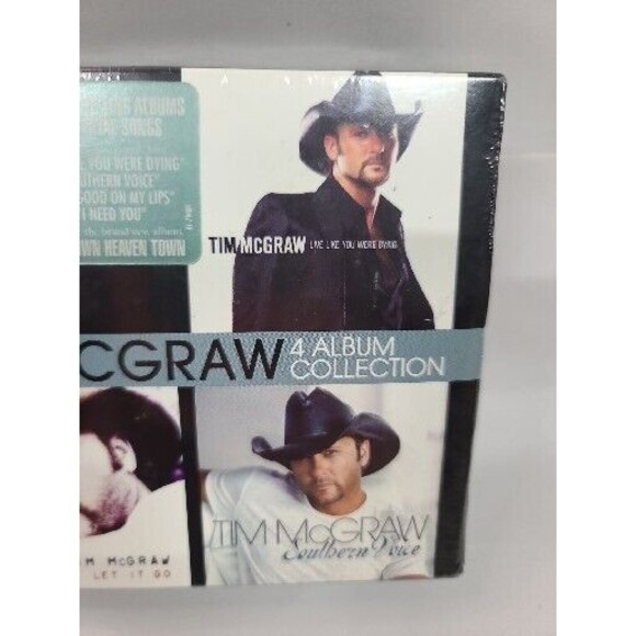 New Factory SEALED  Tim Mcgraw 4 Album Collection  Songs Brand Cd's - Picture 4 of 8
